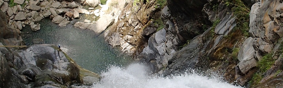 Canyoning Malvaglia Tessin Ticino